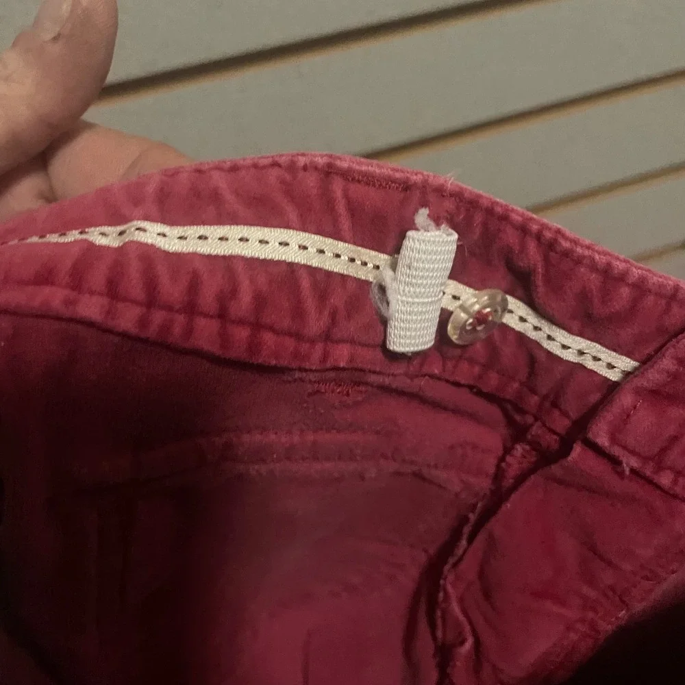 Old Navy Girls Red Corduroy Bootcut Pants Size 8‎